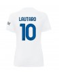 Ženski Nogometna dresi replika Inter Milan Lautaro Martinez #10 Gostujoči 2023-24 Kratek rokav
